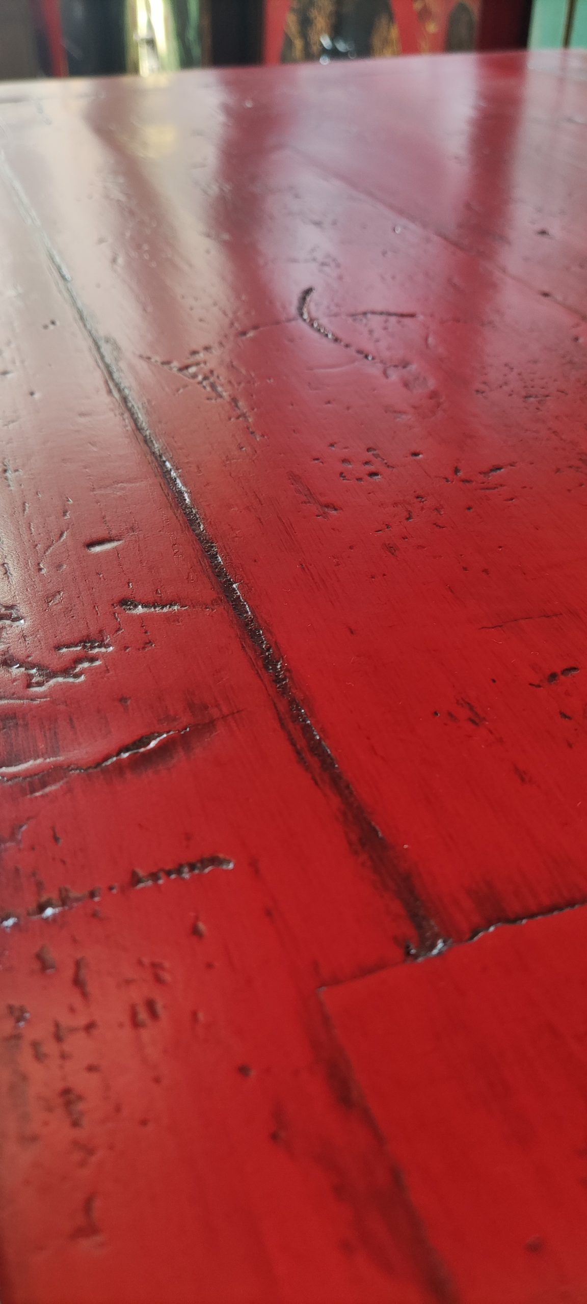 Coffre Chinois salon ancien 70cm