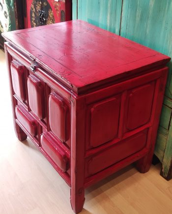 Coffre Chinois salon ancien 70cm