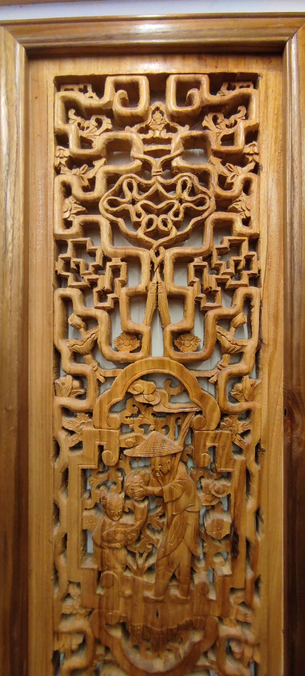 Claustra famille chinoise pêcheur