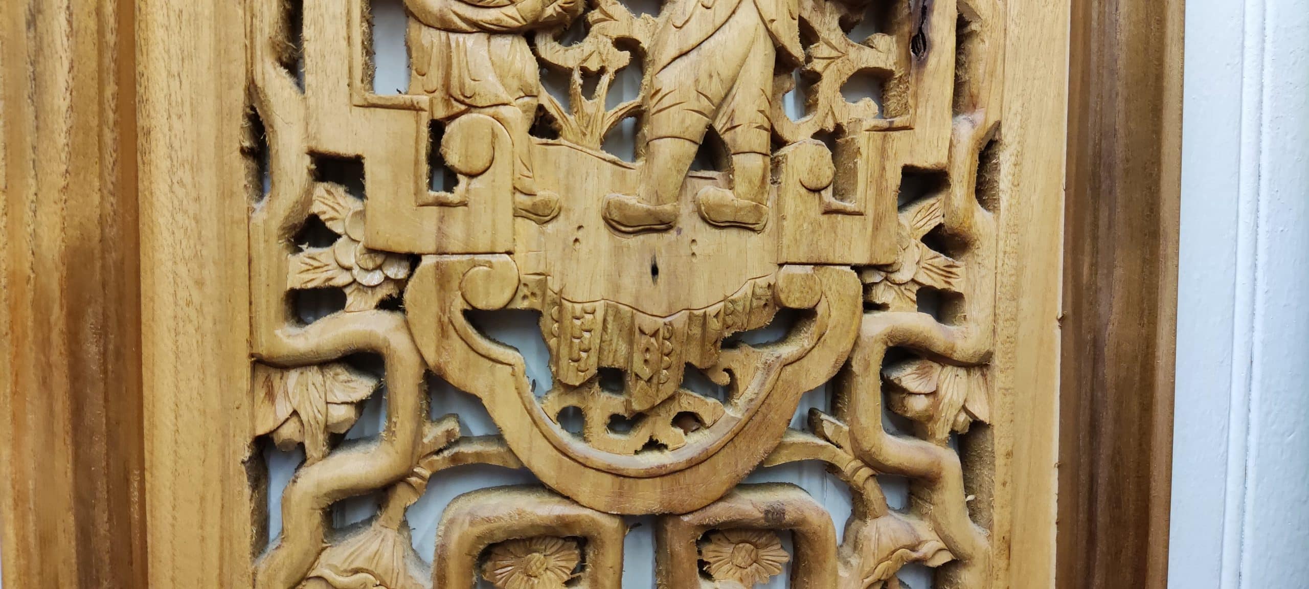 Claustra famille chinoise pêcheur