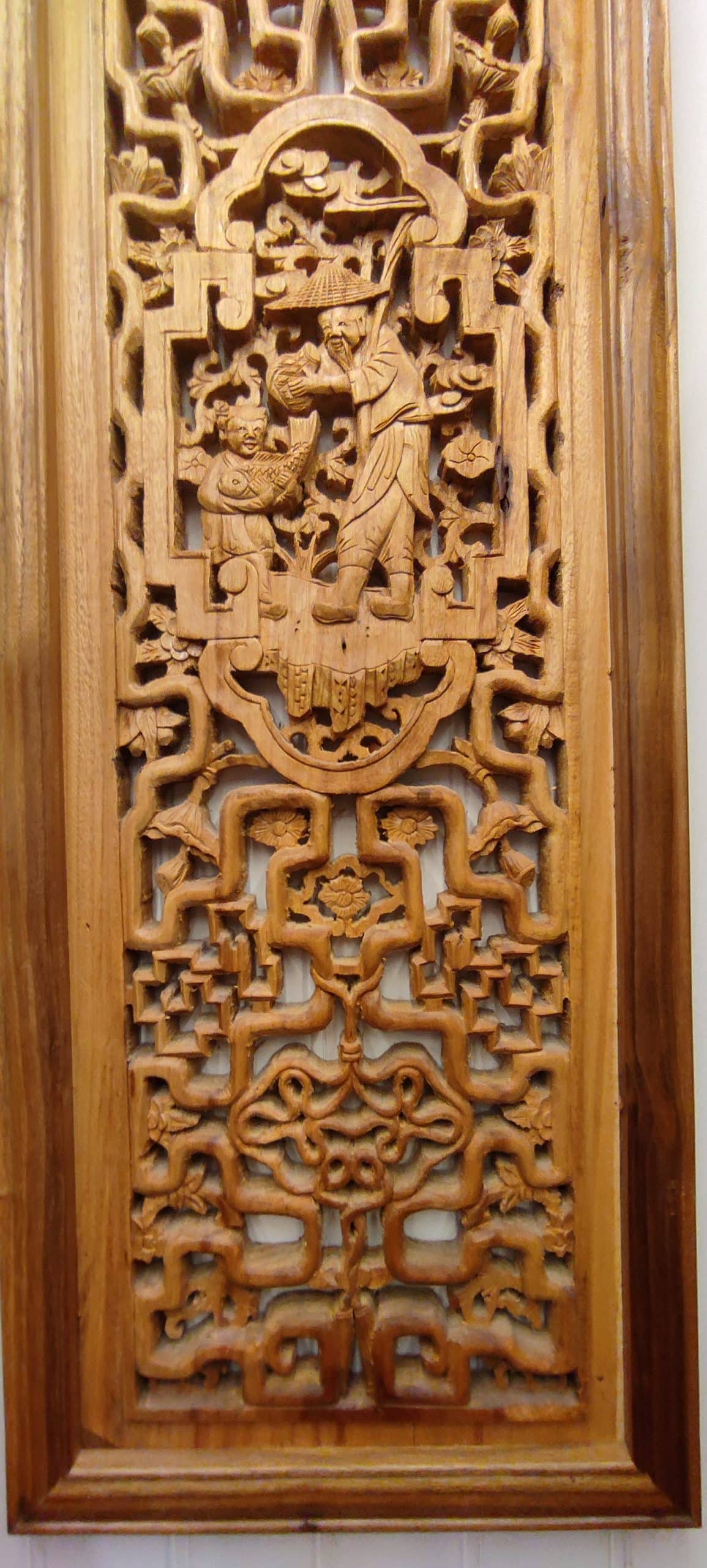 Claustra famille chinoise pêcheur