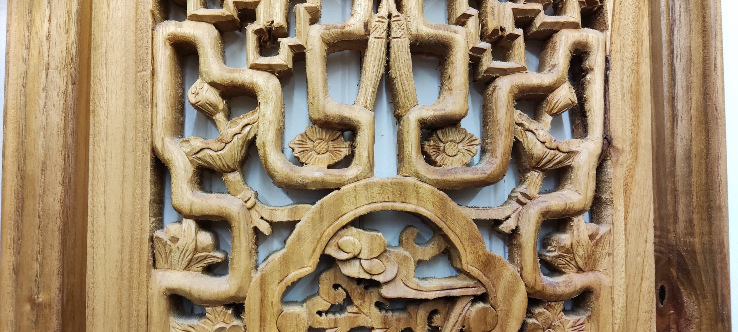 Claustra famille chinoise pêcheur