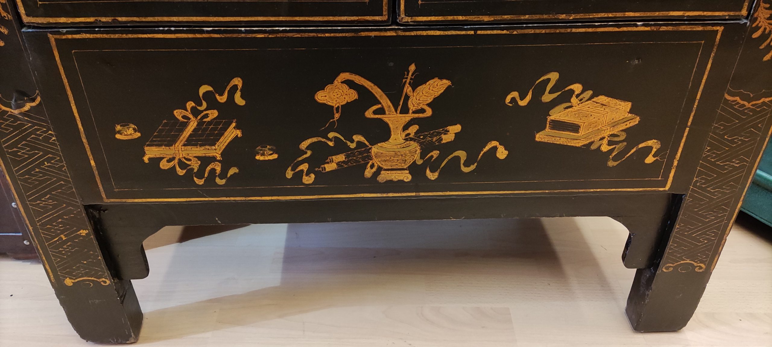 Armoire de mariage noire port gratuit