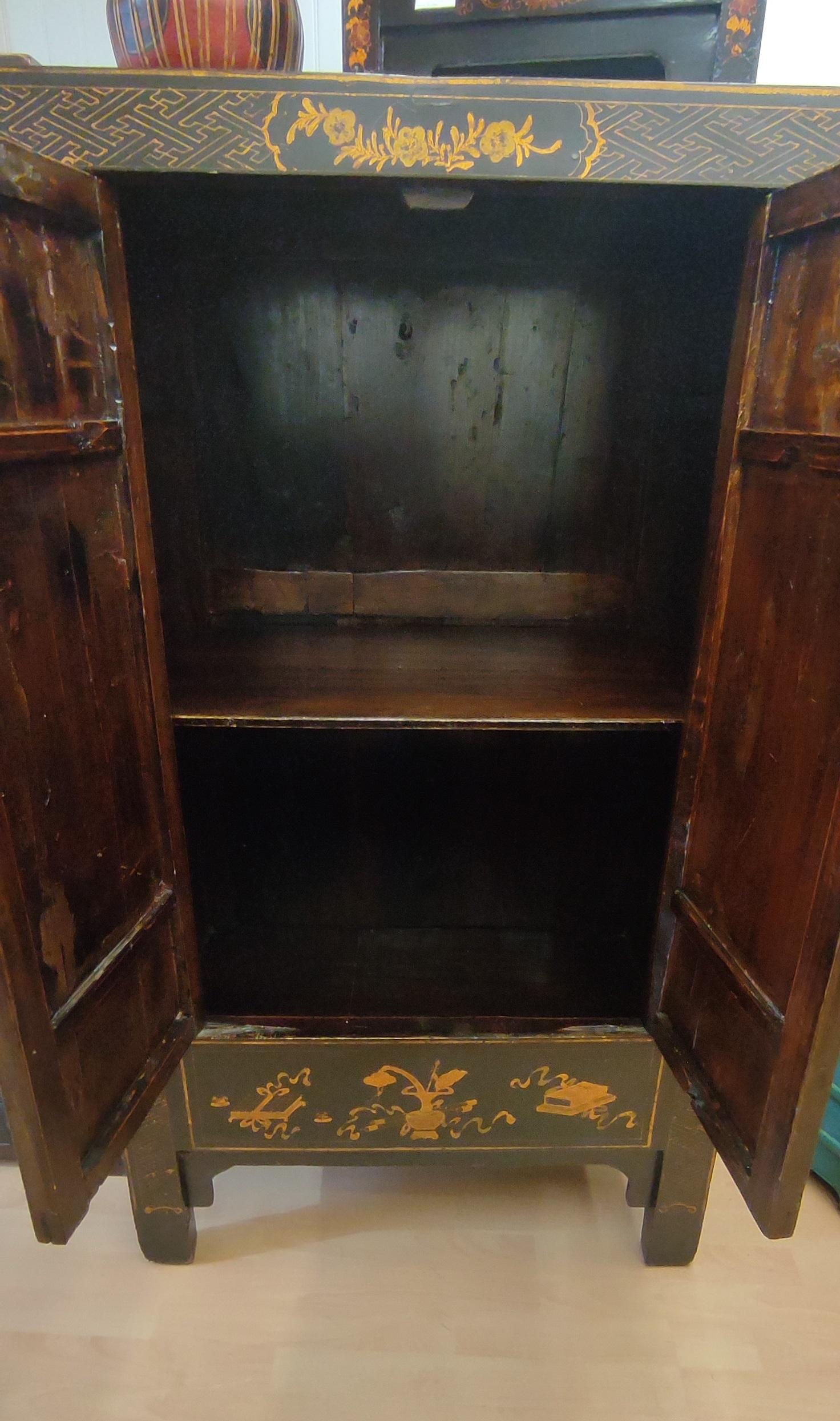 Armoire de mariage noire port gratuit